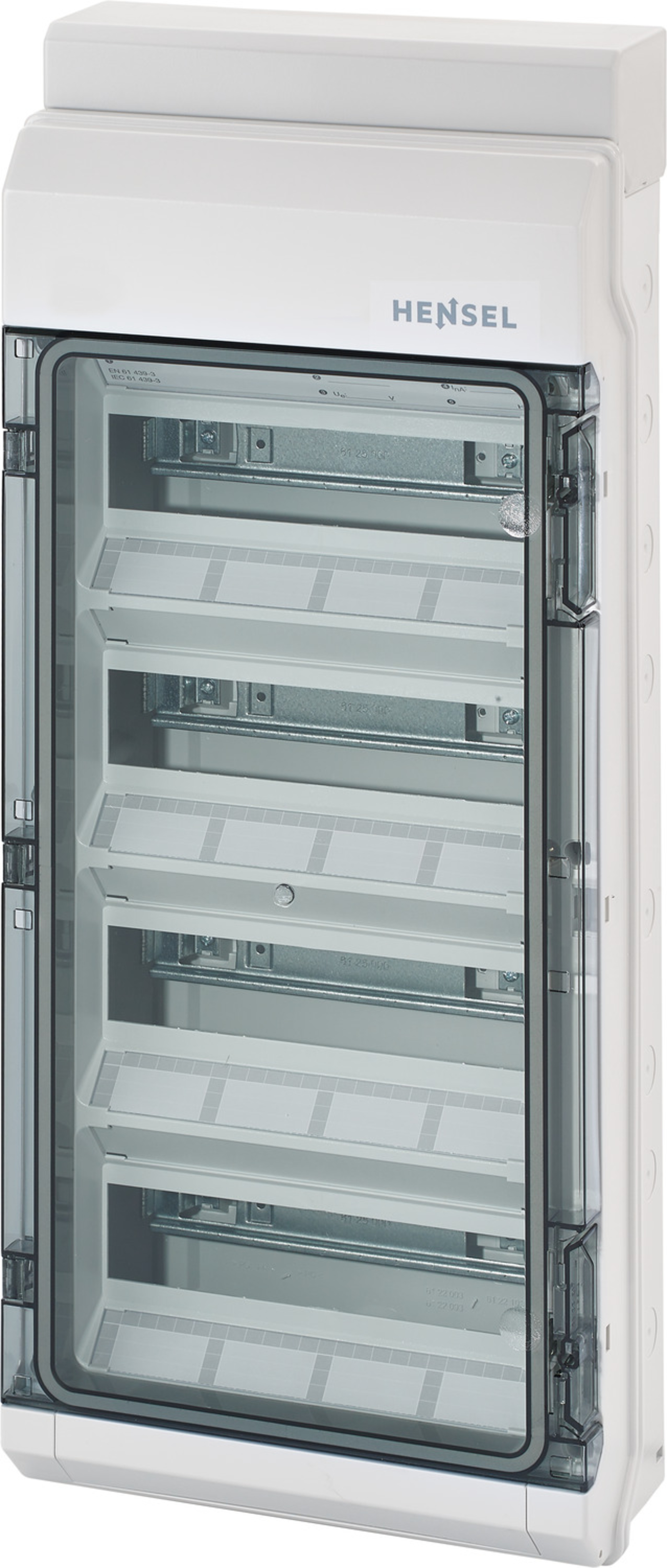 1St. Hensel KV 9448 KV 90-Automatengehäuse 48 Teilungseinheiten (4x12x18 mm), IP 65 6100006 KV9448