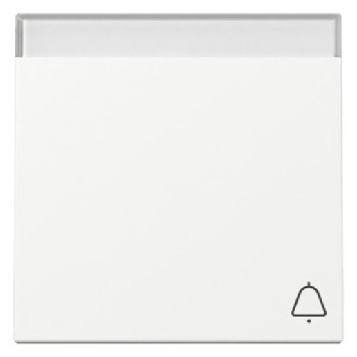 1St. Gira 367303 Wippe Symbol Klingel + BSF System 55 reinweiß glänzend