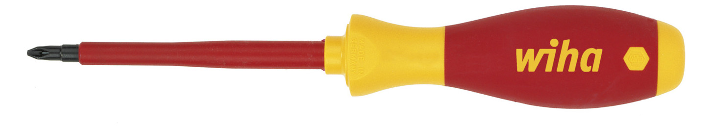 1St. Wiha 321 N VDE Kreuz-Schraubendr. 1St. Wiha Schraubendreher 321N SF PH0 X 60 VDE/Phillips PH0 321N SF PH0 X 60