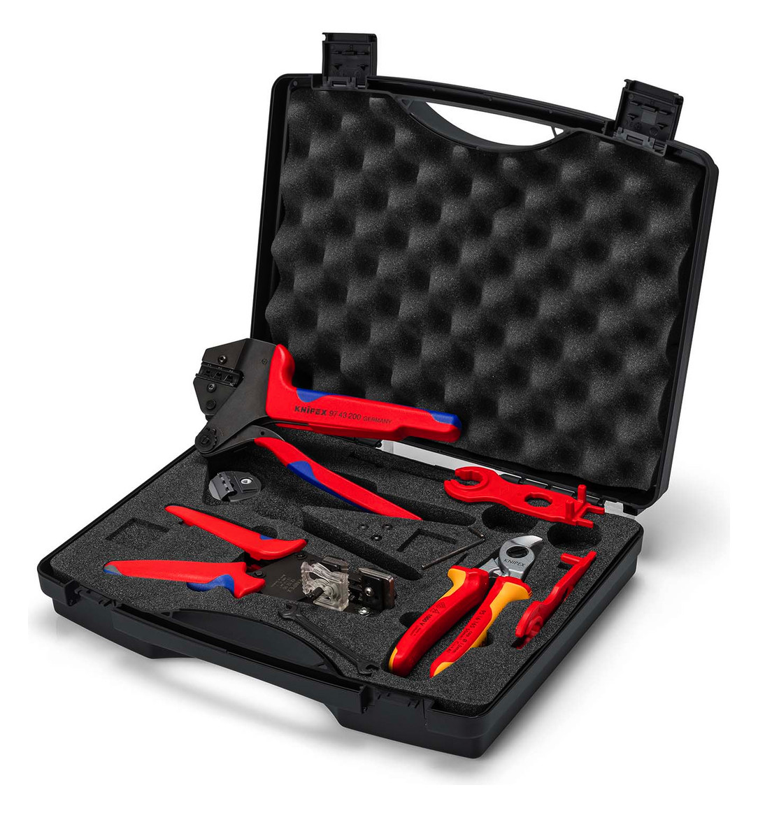 1St. Knipex Werkzeugkoffer für 0308899 Photovoltaik MC4 4003773088998