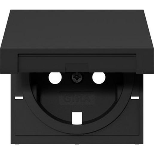 1St. Gira 4922005 Abd.  Steckd. KD System 55 Schwarz