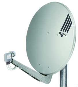 1St. Triax FESAT85HQLG HQ Offset Alureflektor Pulverbeschichtet