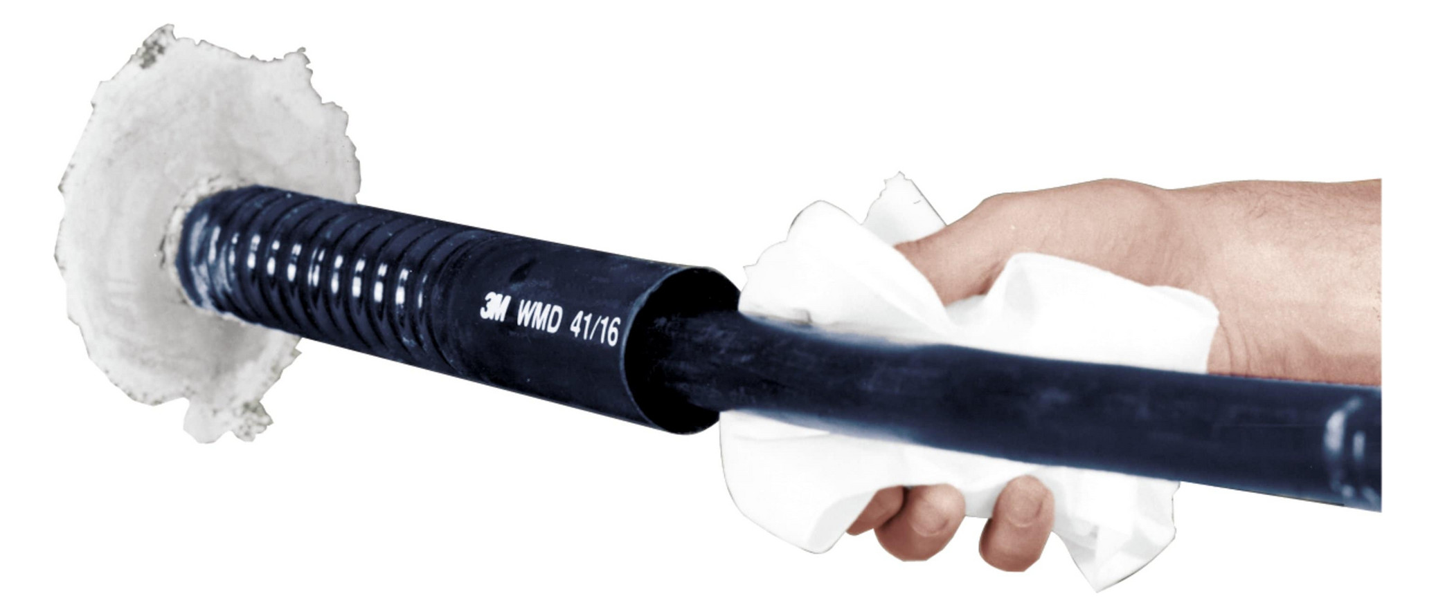 1m 3M WMD 26/10 Warmschrumpf-Mauerdurchführung Kabel-/Rohraußendurchmesser 10-26mm WMD26/10