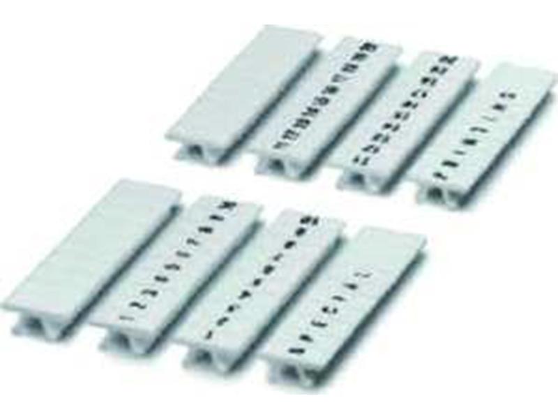 10St. Phoenix ZB 3,5,LGS:Zahlen 11-20 Zackband 10-teilig längs bedruckt mit den fortlaufenden Zahlen: 11 20