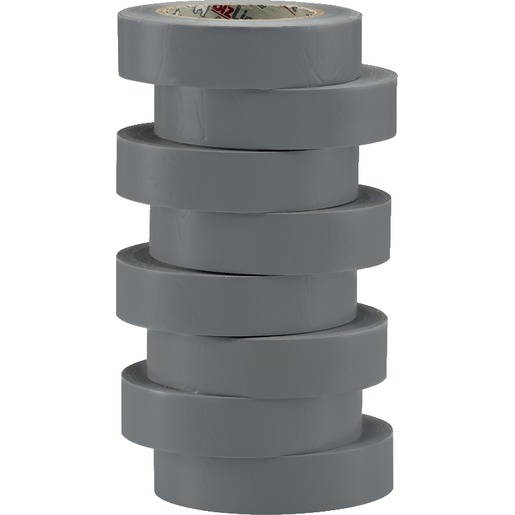 80m Bizline BIZ 350064 8 Isolierbänder grau 10 m Preis per Pac