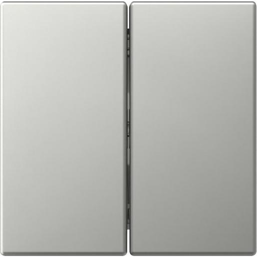 1St. Gira 3495600 Wippe 2-fach gerade System 55 edelstahl (lackiert)