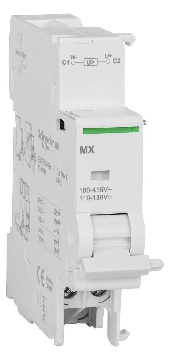 1St. Schneider Electric A9N26476 Arbeitsstromauslöser MX, 100-415V AC / 110-130V DC