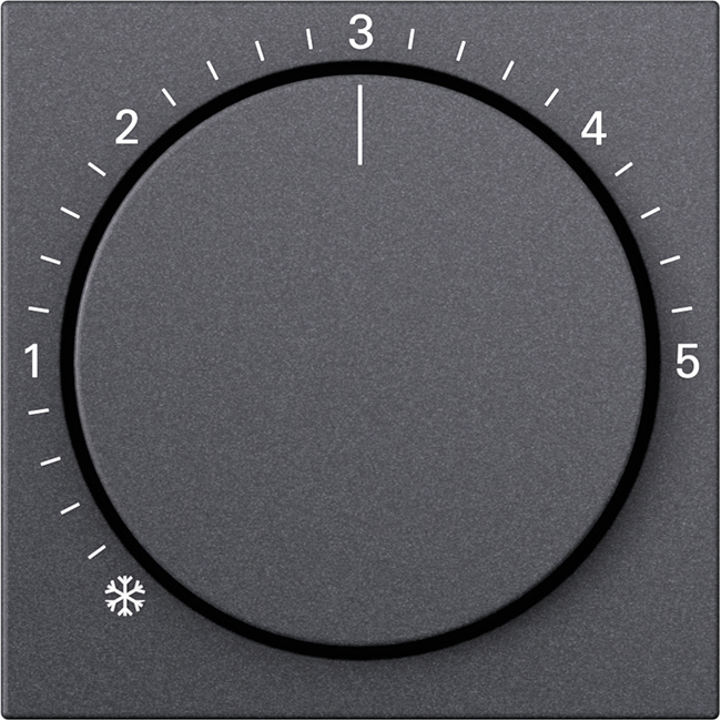 1St. Gira 270628 Abdeckung RTR System 55 Anthrazit