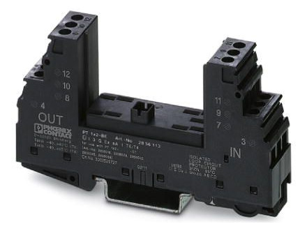 1St. Phoenix 2856113 Überspannungsschutzbasiselement-PT 1X2-BE