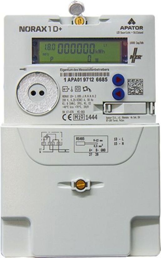 1St. NZR NORAX 1D+ Norax1D+5(60)A,1x230V,MID,WS,DT,L+B 0.25