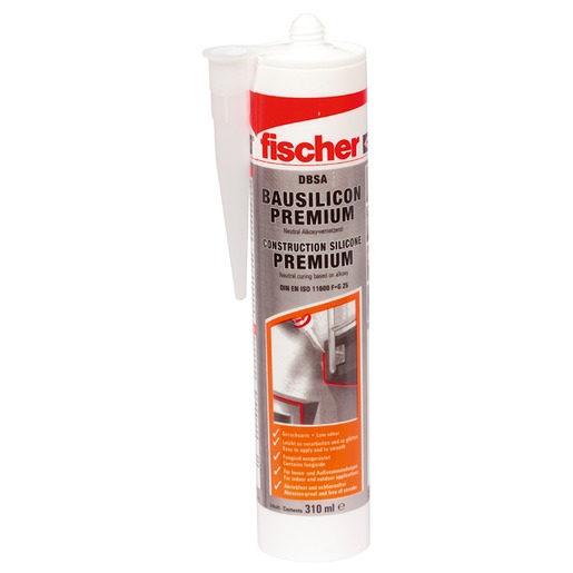 0,31L Fischer 053090 Bausilicon DBSA 310ml transparent DBSA TP (DE/EN) 0,31L Fischer 053090 Bausilicon DBSA 310ml transparent DBSA TP (DE/EN)