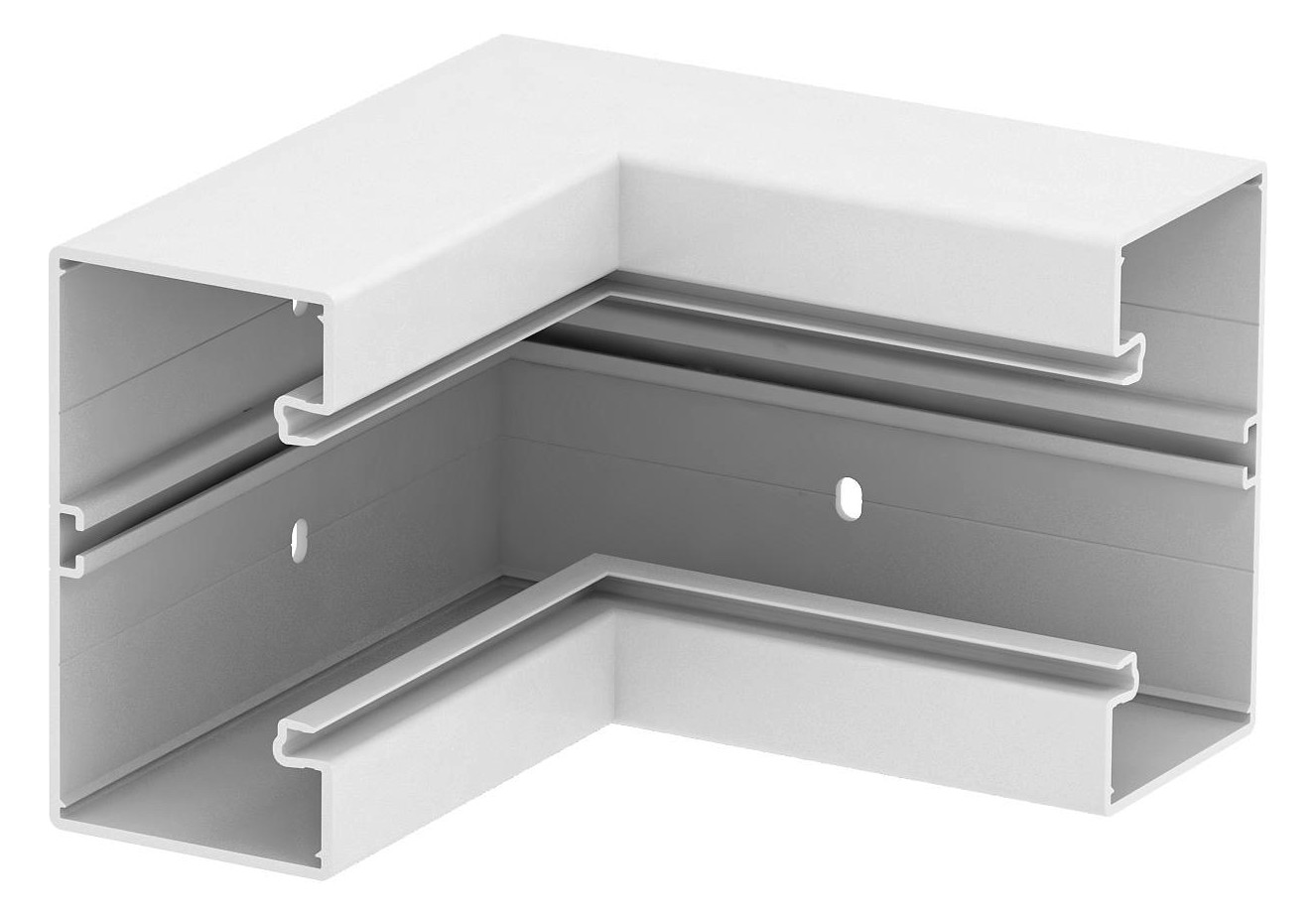 1St. OBO Bettermann GK-I70130RW Inneneck 70x130mm, PVC, reinweiß