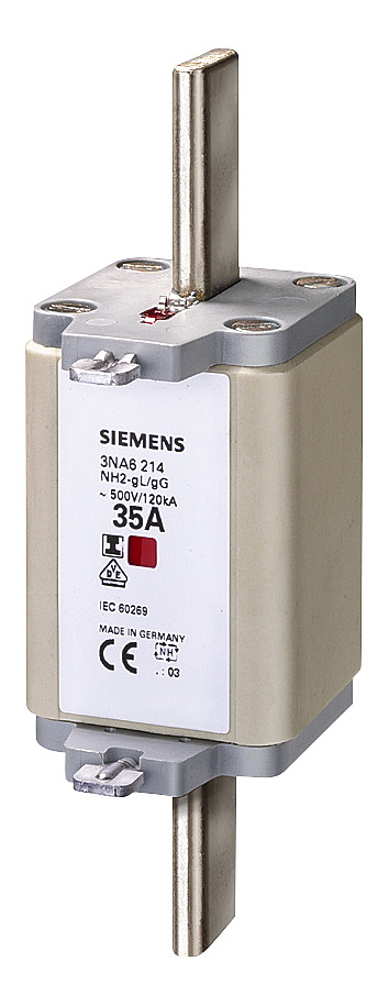 3St. Siemens 3NA6244 NH-Sicherungseinsatz, NH2, In: 250 A, gG