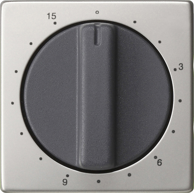 1St. Gira 0640600 Abd. Knebel Zeitschalter 15 min System 55 Edelstahl