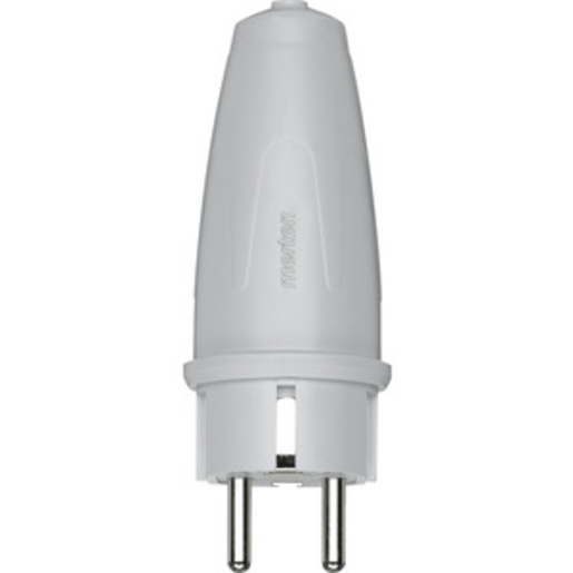 1St. Merten 125463 PVC- Stecker 250 VAC/16 A, grau, 125463