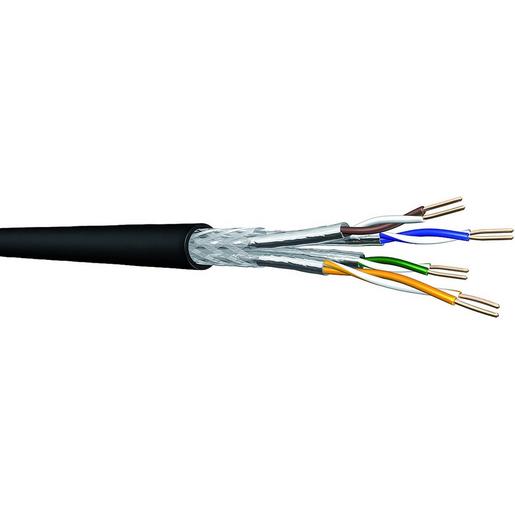 100m Newlec HCAT7PESS234P100M Cu-Datenkabel Aussen R/100m CAT7 AWG23 4 (6,55EUR/m)