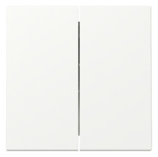 1St. Gira 329527 Wippe 2-fach System 55 reinweiß seidenmatt