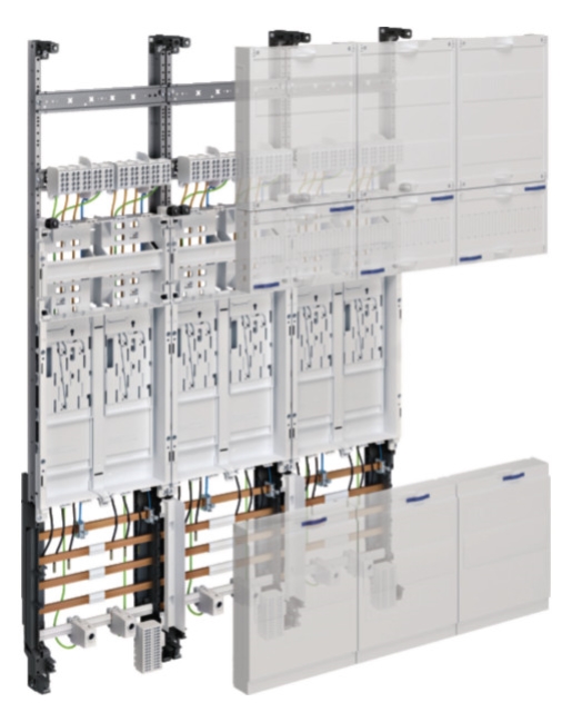 1St. Hager ZL3ET26 KF, univ.Z,6ZP,BKE-I, H=1050mm,3-feldig