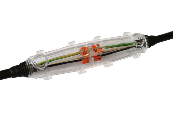 1St. Cellpack M 1 EG V/WAGO Gießharz-Verbindungsmuffe mit Wago COMPA