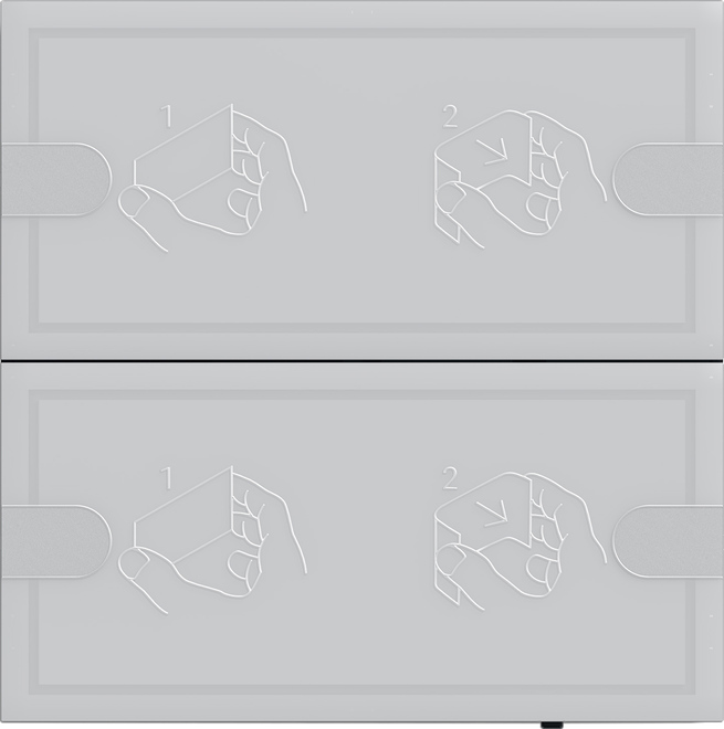 1St. Gira 5052028 Tastsens.4 24 V 2f TS4 Anthrazit