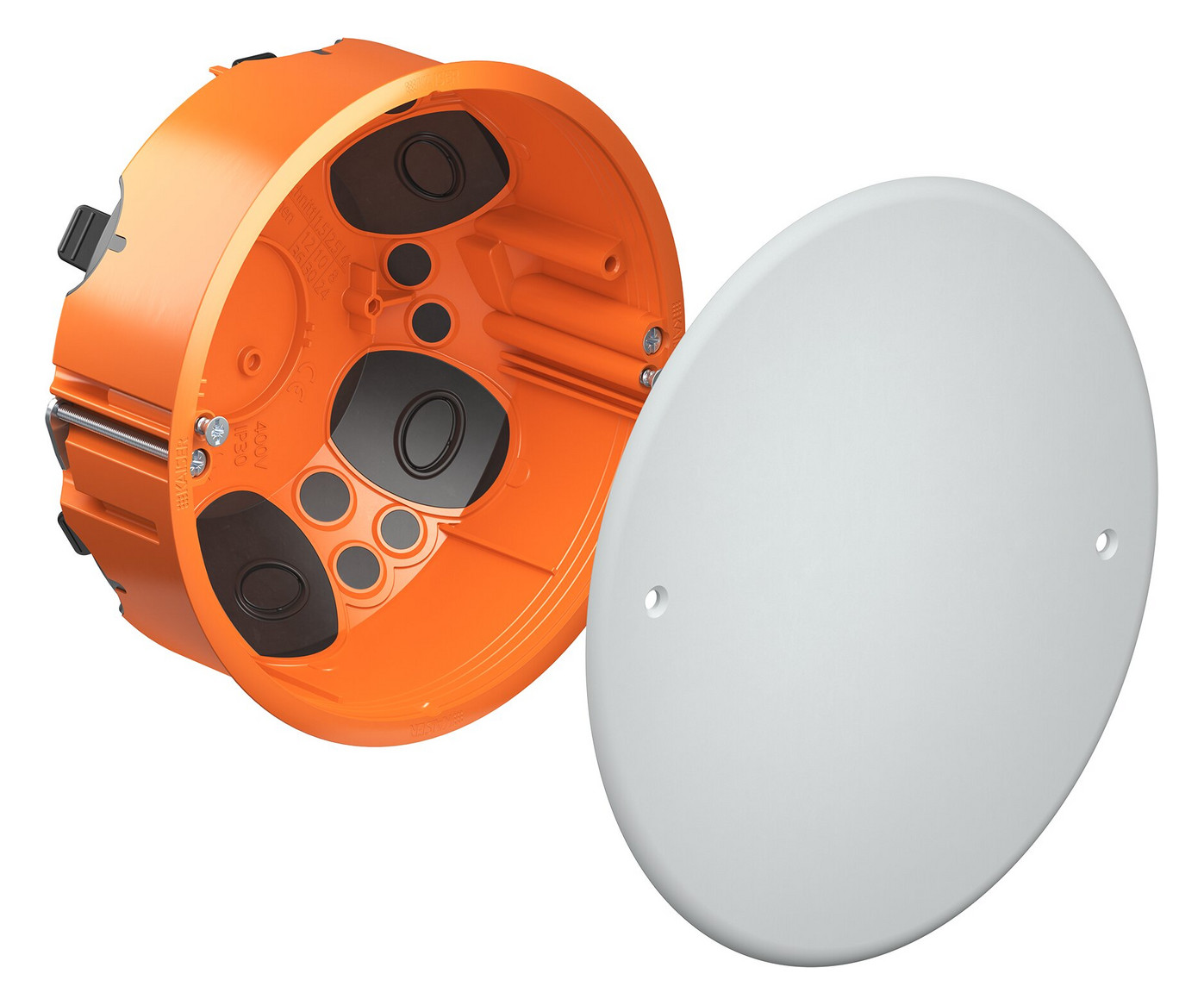 10St. KAISER 9273-92 Hohlwand, Verbindungsdose Ø120mm