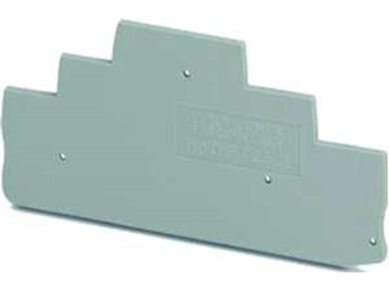 50St. Phoenix D-PT 2,5-3L Abschlussdeckel L=102,2 mm B=2,2 mm H=50,2 mm grau 3211647