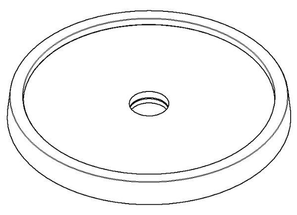 1St. SLRACK 23201-00 Dichtplatte