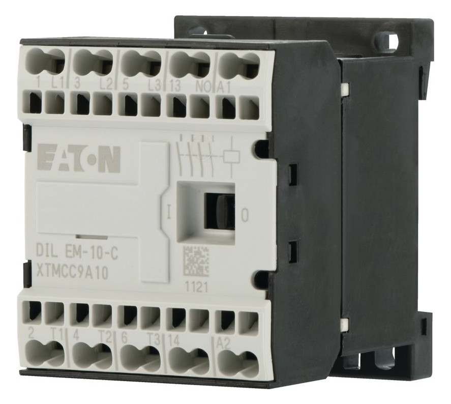 1St. Eaton DILEM-10-C 24V50/60Hz 231664 Leistungsschütz 3p+1S 4kW 400V AC3