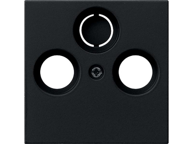 1St. Gira 0869005 Abdeckung Koaxial-Antennensteckd. System 55 S 0869005