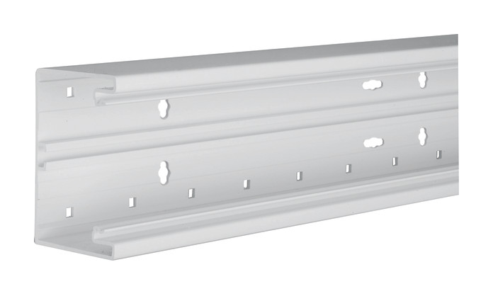 2m Hager BR6510019016 Brüstungskanal-Unterteil frontrastend zu BR 68x100mm Oberteil 80mm verkehrsweiß