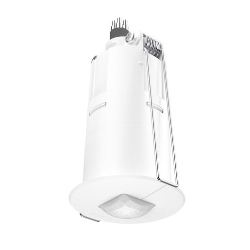 1St. Steinel 064129 IR-QUATTRO-MICRO-KNX-V3 IR Quattro MICRO KNX - weiß, Präsenzmelder Passiv Infrarot, Deckeneinbau, IP