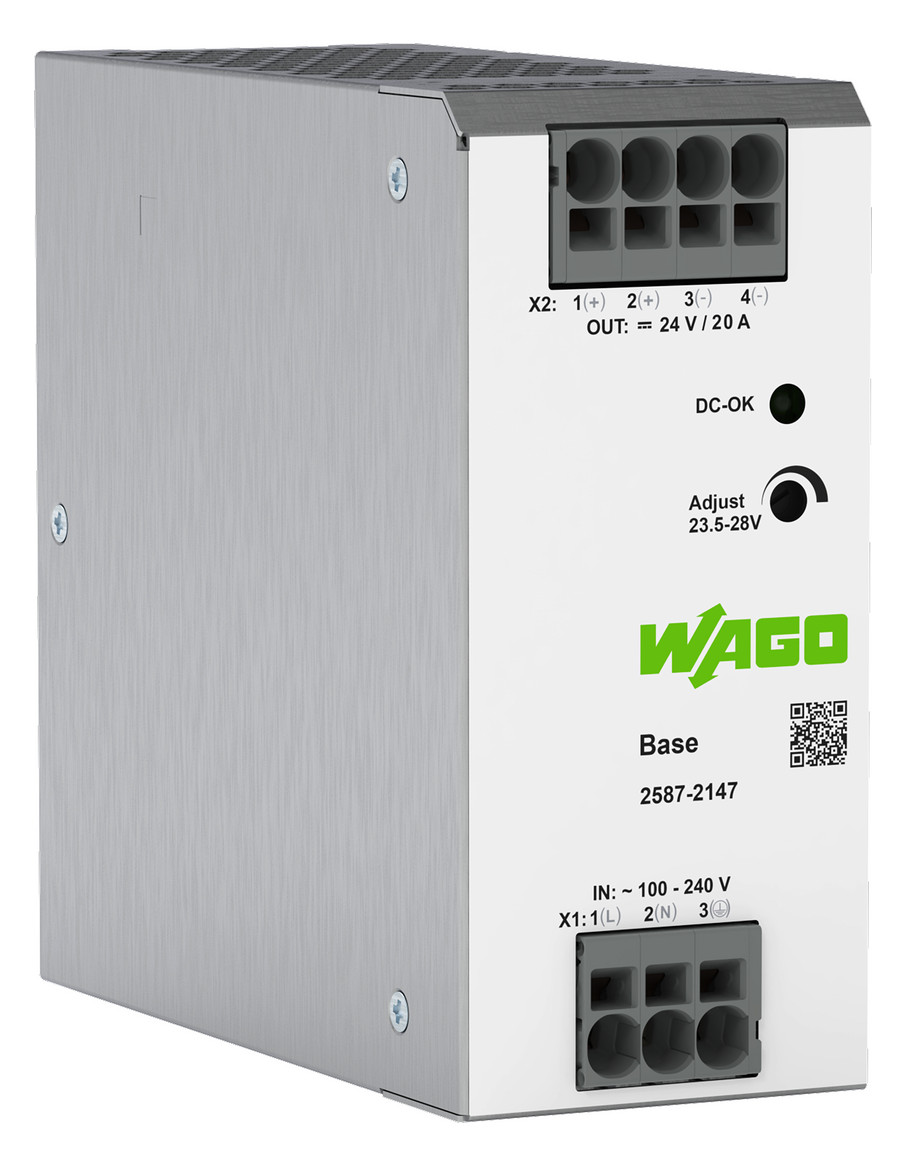 1St. WAGO 2587-2147 Primär getaktete Stromversorgung Base 1-