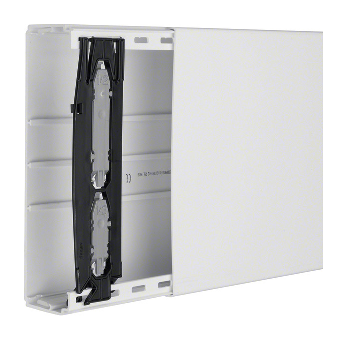 2m Hager LF6023009016 Leitungsführungskanal aus PVC LF 60x230mm verkehrsweiß