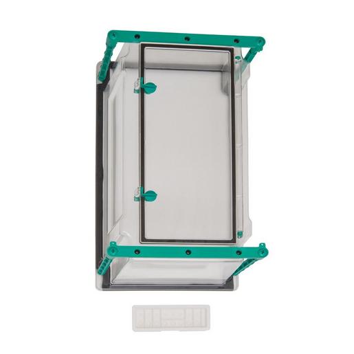 1St. ABN SY450AT ZAS/STAS Zubehör Haube IP54 mit Tür für 450mm h