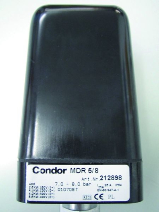 1St. Condor Pressure Control 212898 Leistungsdruckschalter MDR 5 / 8 MDR-5 / 8