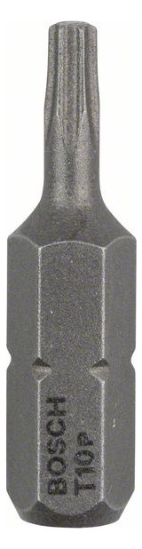 1St. Bosch 2607001604 Schrauberbit Extra-Hart T10, 25 mm