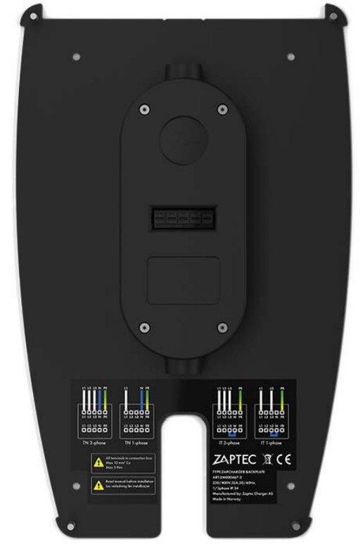 1St. Zaptec ZM000438G Rueckplattenmodul für Zaptec Pro