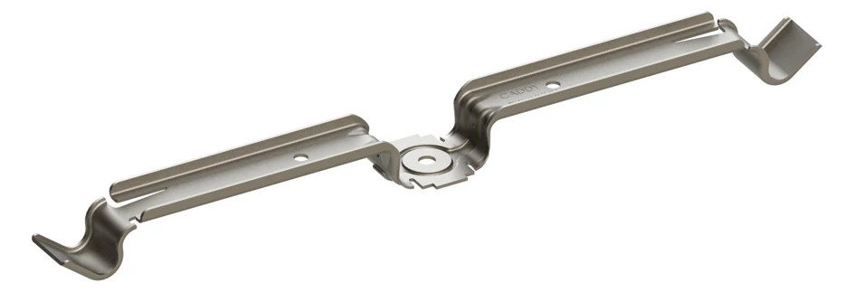 1St. CADDY PKM16H3 Metall Kabelbügel, 16 Kabel, 4,8 mm Loch