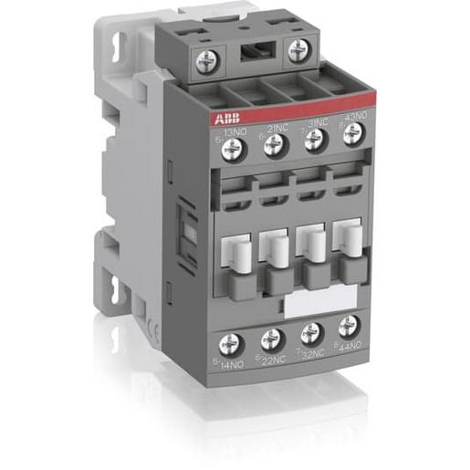 1St. ABB NF22E-11 NF22E-11 Hilfsschütz 24-60V 50/60Hz / 20-60V DC, 2S+2Ö 1St. ABB NF40E-13 NF40E-13 Hilfsschütz 100-250V 50/60Hz / DC, 4S