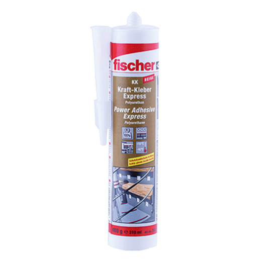 0,31L Fischer 059014 1-Komponentiger (Pur)-Klebestoff, beige (DE/EN) 0,31L Fischer 059014 1-Komponentiger (Pur)-Klebestoff, beige (DE/EN)