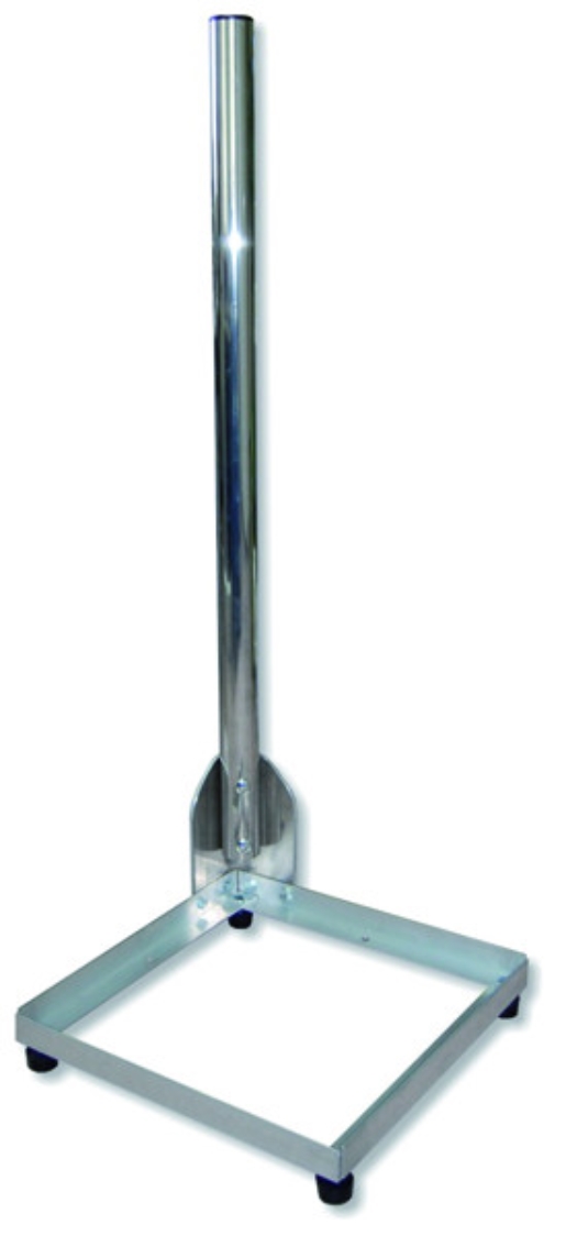 1St. Weiss BS4040 Balkonstaender ALU 40 x 40cm x 1m