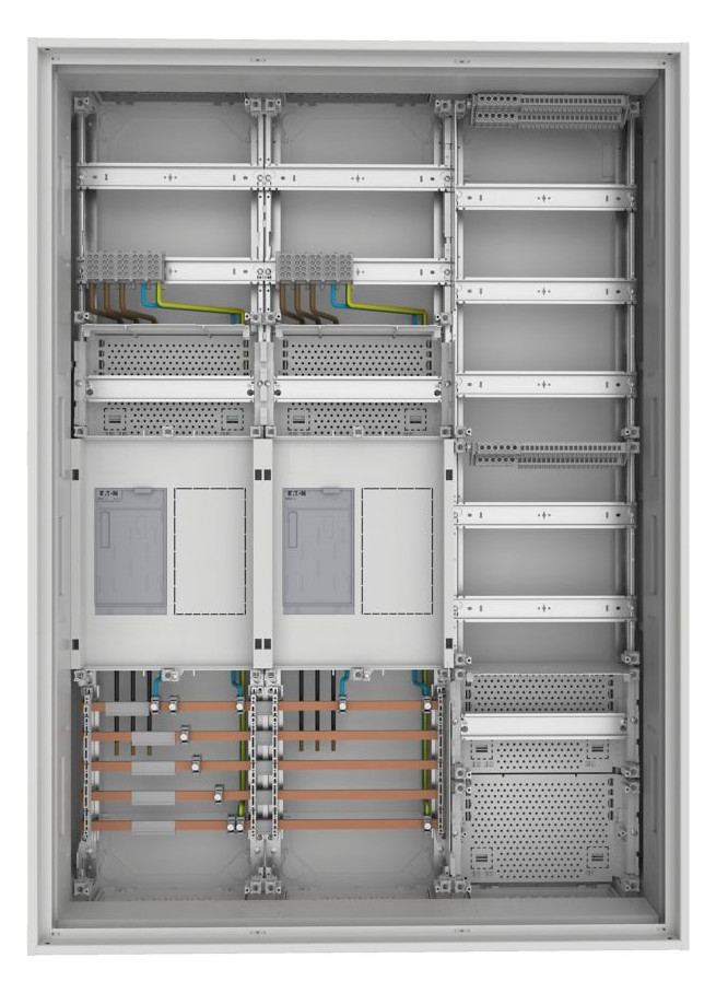 1St. Eaton 191014 Zähler-Komplettschrank für eHZ, ohne Bestückung ZSD-ZZV-1100-BKE-I/APZ