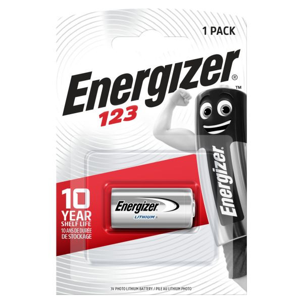 1St. ENERGIZE EL123AP (1 Stk.) EL123AP / CR17345 Lithium Photo 3Volt