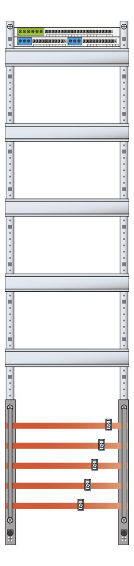 1St. ABN VS17 Verteilerfeld 1V mit Schienen 1St. ABN VS17 Verteilerfeld 1V mit Schienen