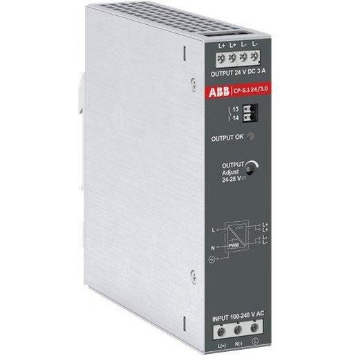 1St. ABB Netzteil CP-S.1 24/3.0 In:100-240VAC/90-250VDC 1SVR320361R1000