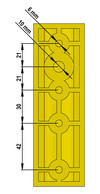 1St. LAPP 52026024 RUNDKABELKEILKLEMMEN RKK 02 1St. Lapp 52026024 RUNDKABELKEILKLEMMEN RKK 02