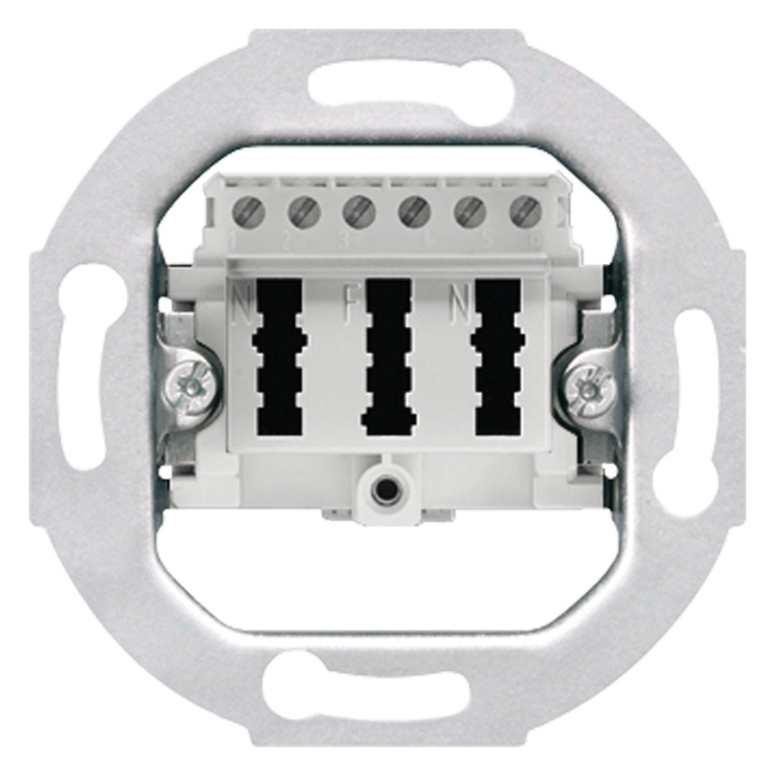 1St. Jung TAE3X6NFNUPO TAE-Anschlussdose weiß TAE 3X6 NFNUPO 1St. Jung TAE3X6NFNUPO TAE-Anschlussdose weiß TAE 3X6 NFNUPO