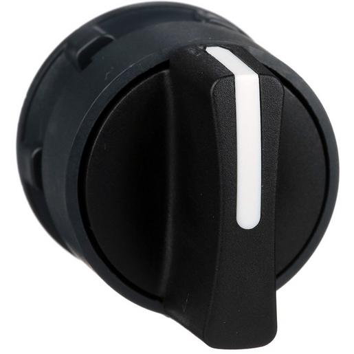 1St. Schneider Electric ZB5AD2 Frontelement Wahlschalter, 2 Stellungen, Ø 22, schwarz