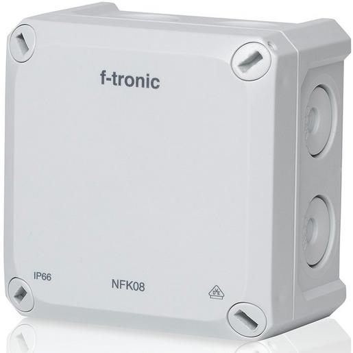 100St. NFRAKAP85IP66.02 FR-Abzweigkasten 85x85x54mm, Durchstoßme