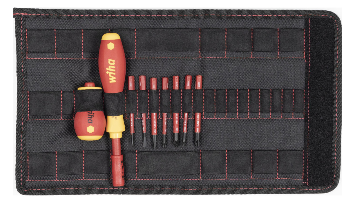 1St. Wiha 2831T902 TASCHE, Schlitz, PZ, SL/PZ Plus/Minus PZ